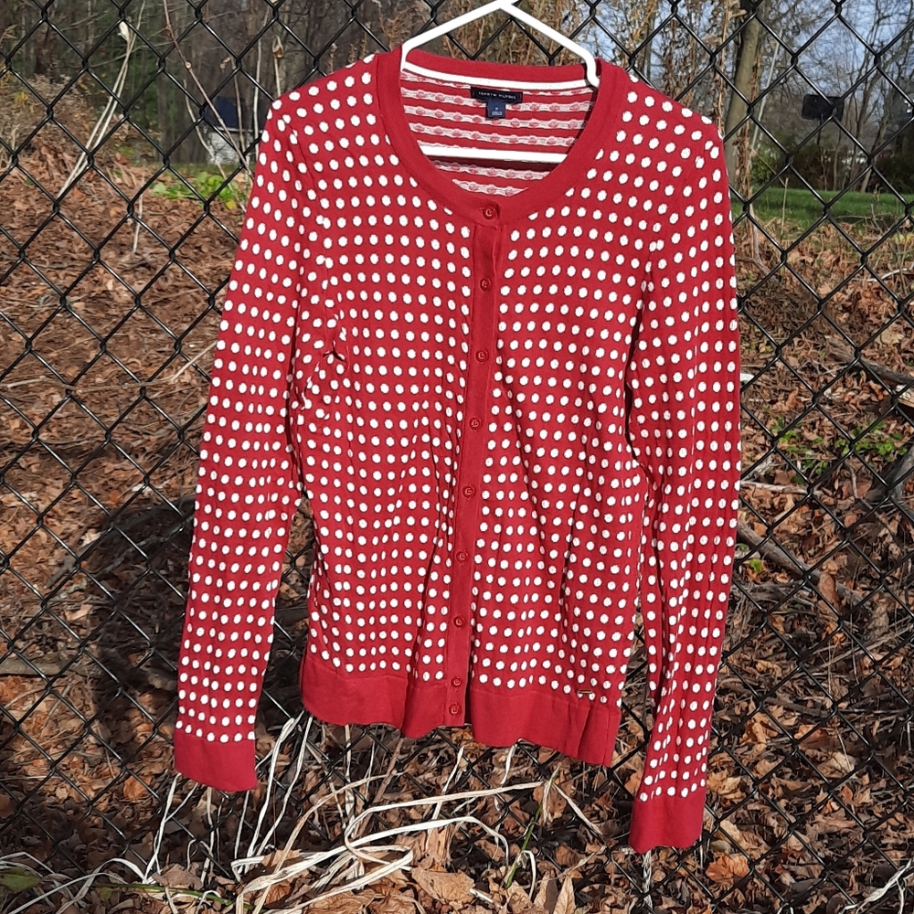 Tommy Hilfiger Sweater Cardigan Medium Woman's